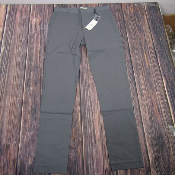 Swet Tailor NEW NWT Mens 31x32 Slate Gray Military Office Pants Chino Golf - Picture 3 of 7